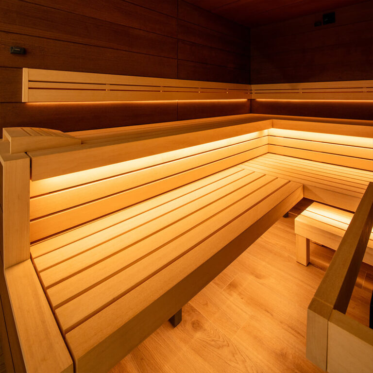 Finnish sauna made of thermo spruce | SaunaTAO