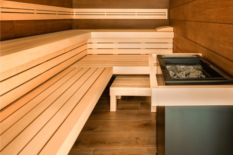 Dizajnová sauna TAO Trust v privátnom wellness