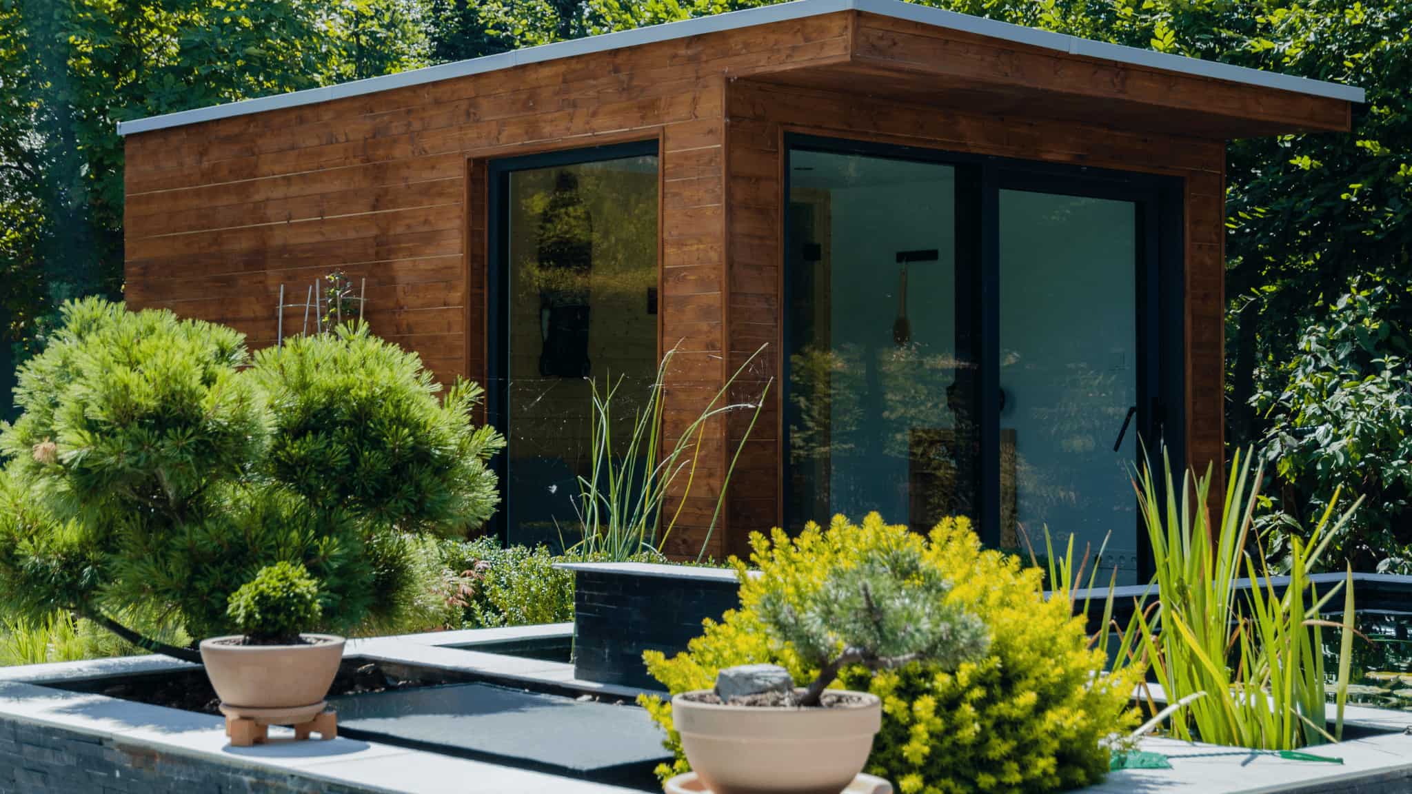 Aquamarine | Garden saunas: a guide to choosing the right one