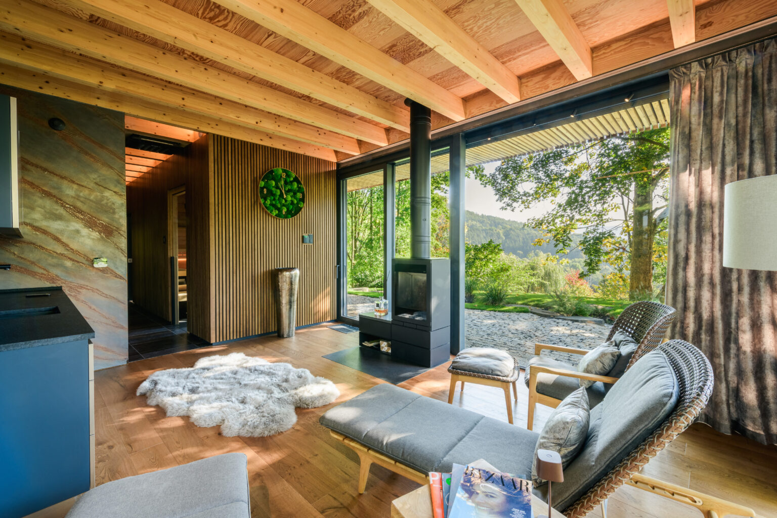 Wellness House with Sauna TAO TRUST and Stainless Steel Cooling Pool